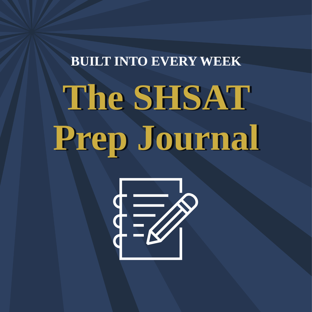 SHSAT Prep Journal