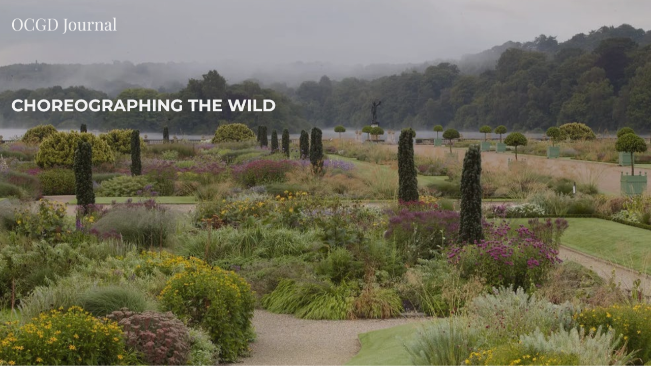 Naturalistic planting at Broughton Grange by Tom Stuart-Smith, illustrating structure, topiary and perennial planting design.