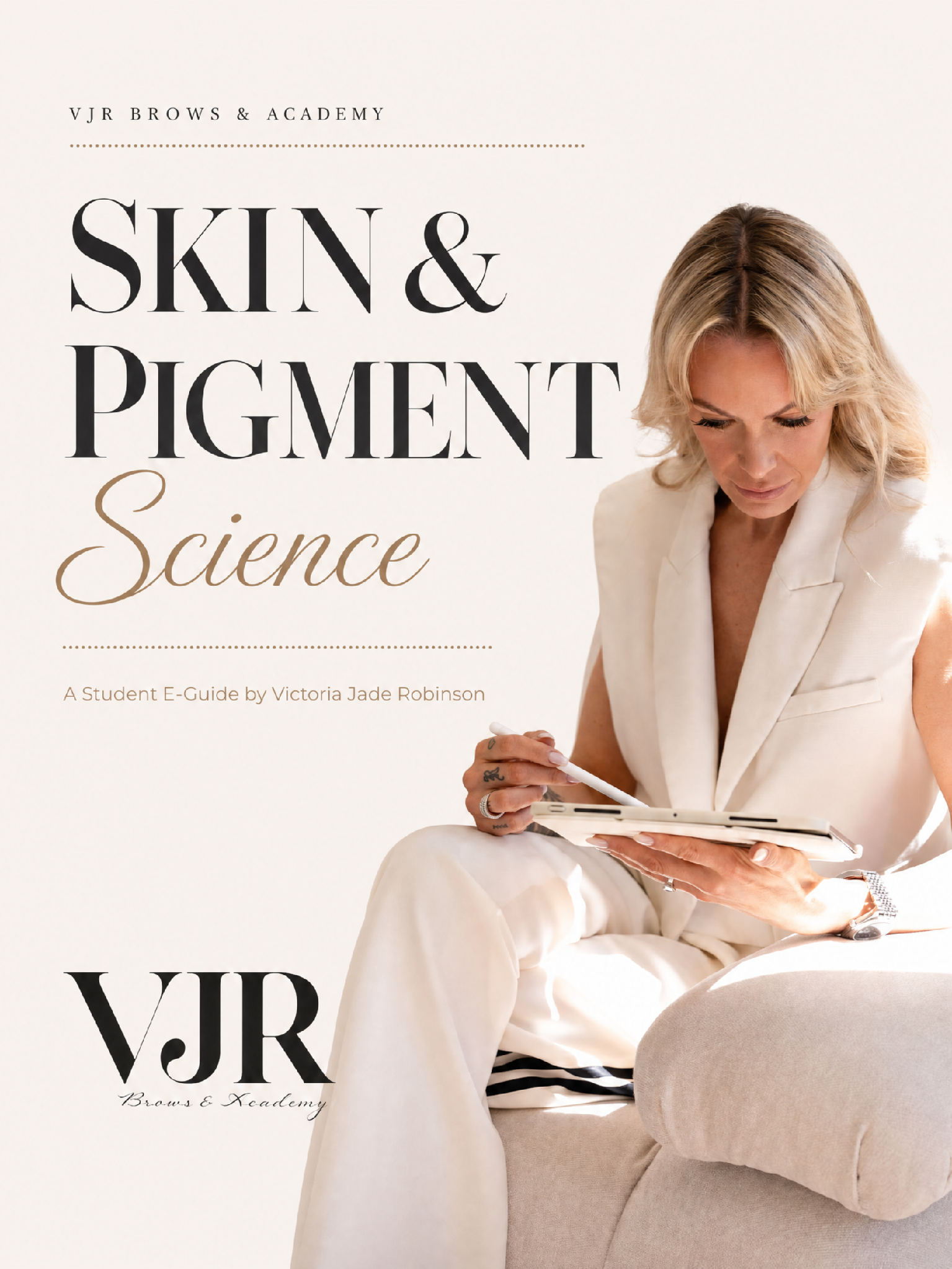 Skin & Pigment Science E-Book cover featuring Victoria Robinson