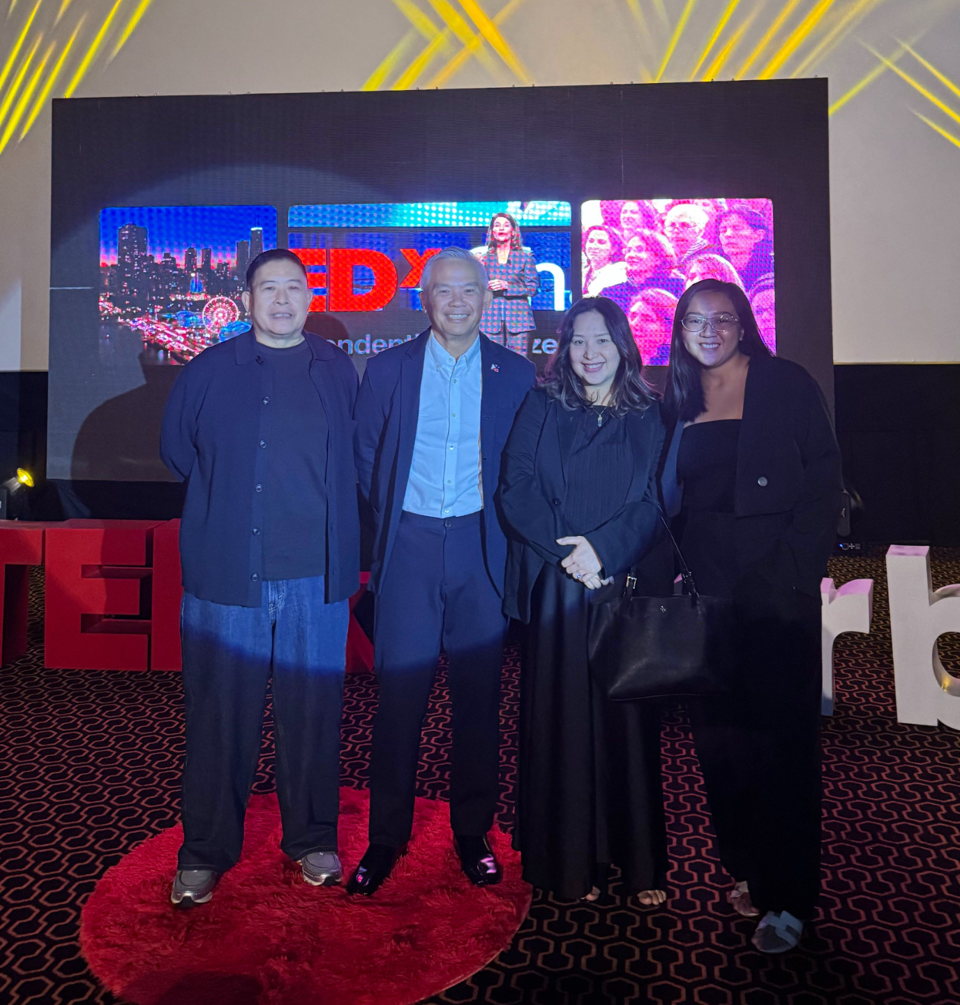 Coach Chot Reyes at a leadership event