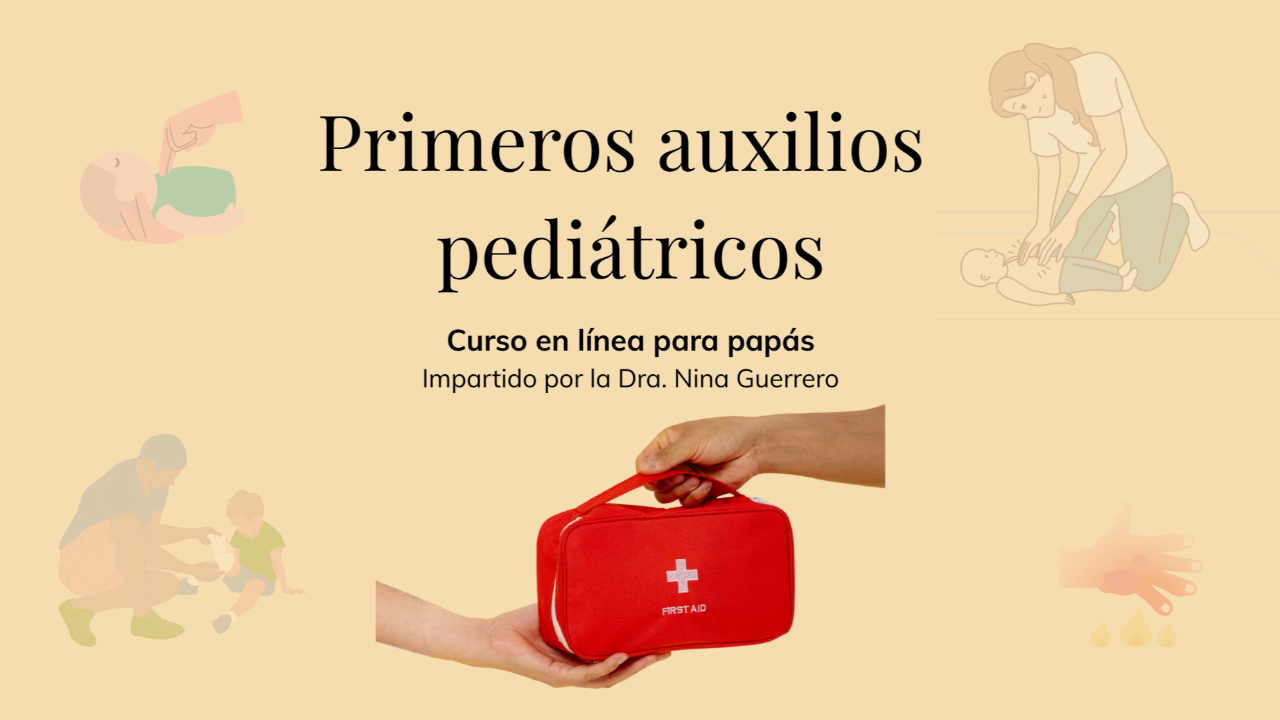 Curso Primeros auxilios pediátricos, impartido por la Dra. Nina Guerrero