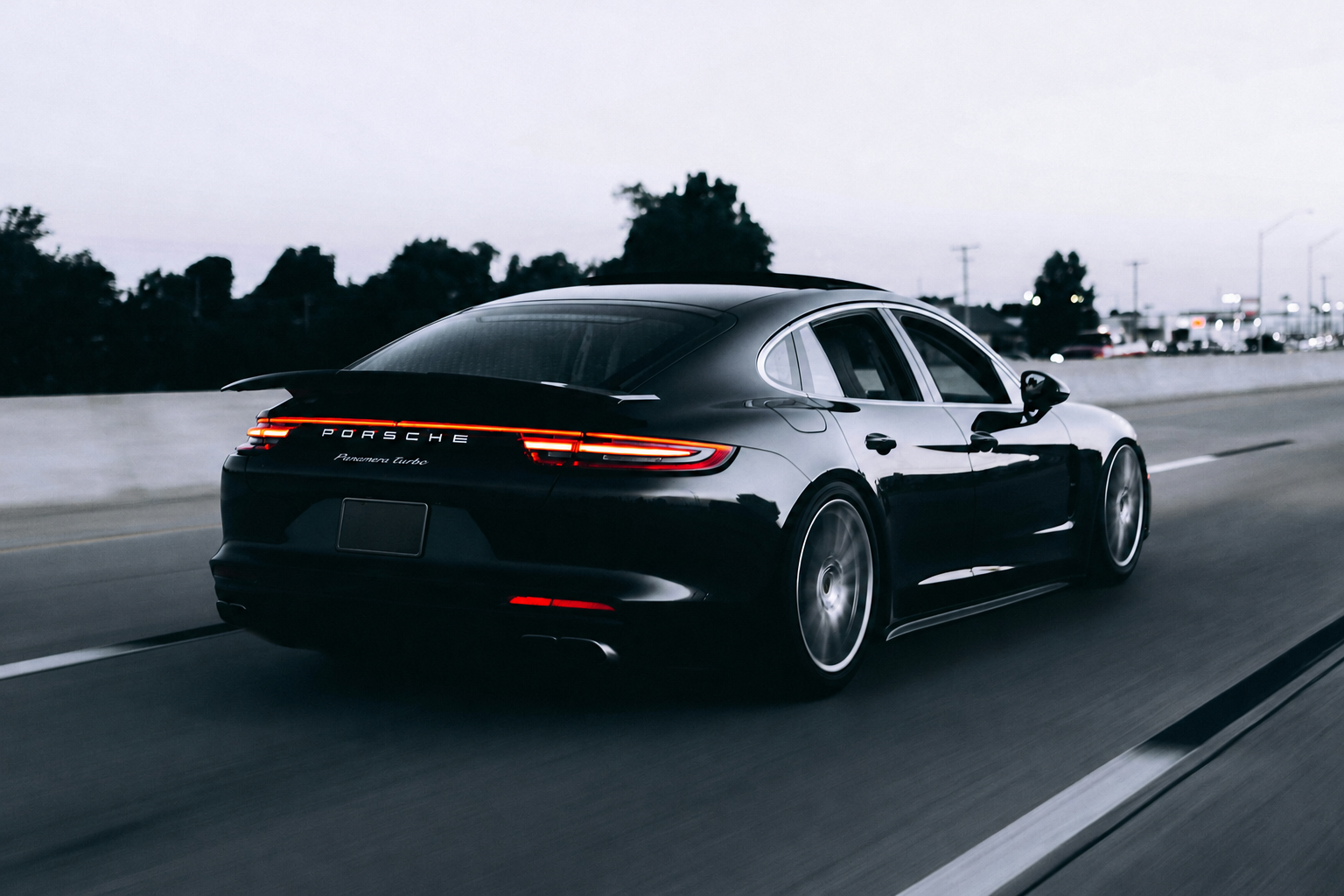 Porsche Collection — registration plate covered