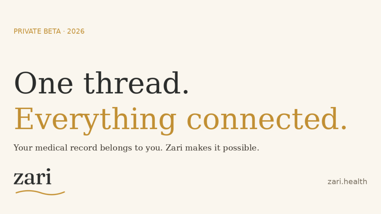 Zari Health | Your health, your data, your decisions