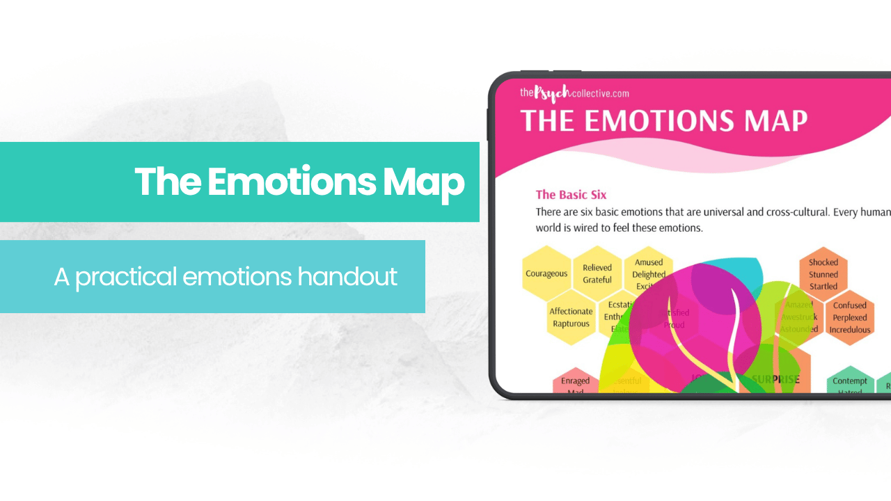 The emotions map