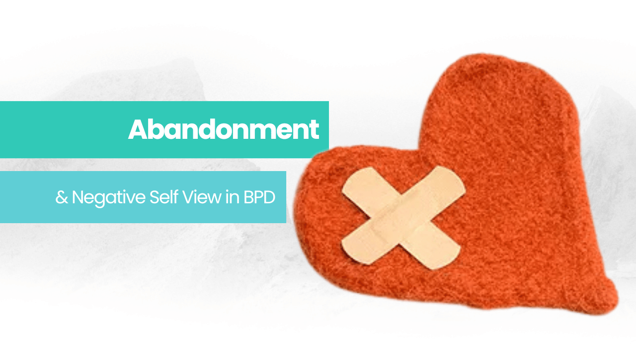 heart with a first aid patch showing abandonment