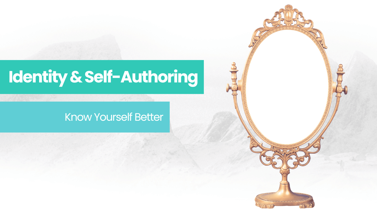 mirror showing Identity & Self-Authoring
