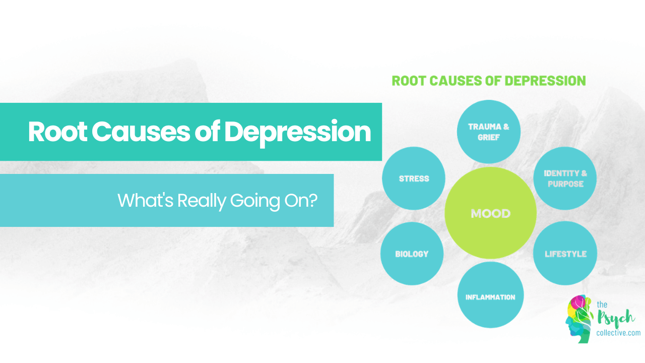 root causes of depression diagram
