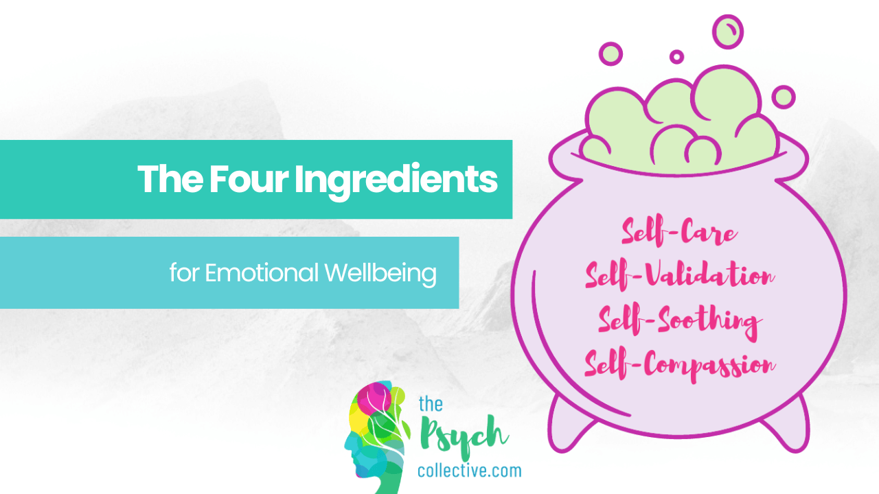 The Ingredients for Emotional Wellbeing in a pot
