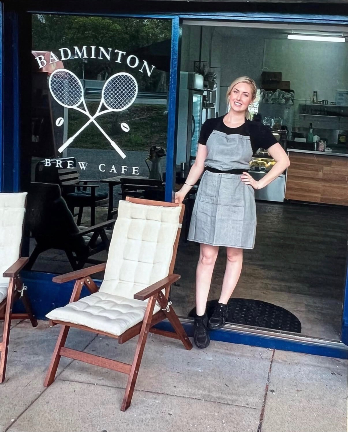 Rachael at Badminton Brew Cafe in Mount Gravatt East, Brisbane