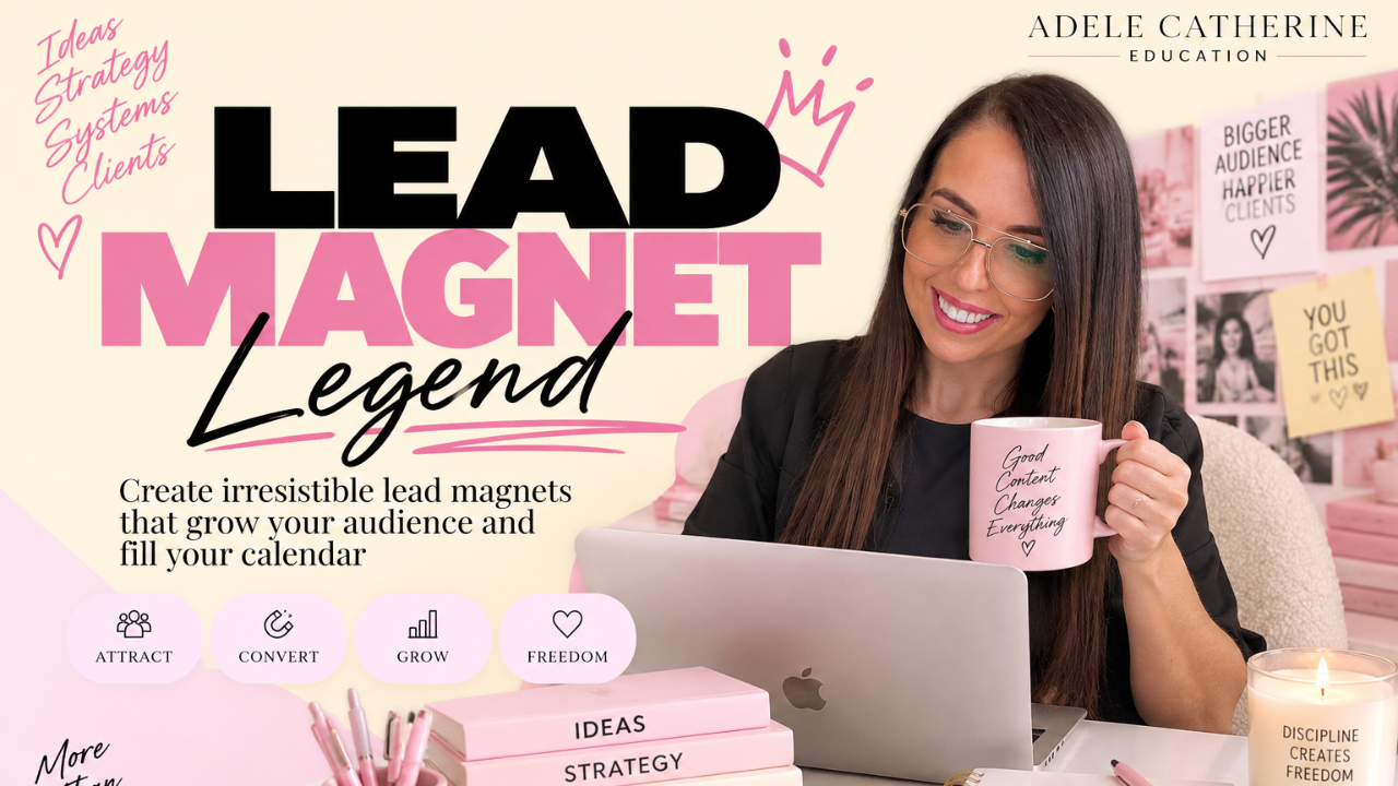 Lead Magnet Legend course