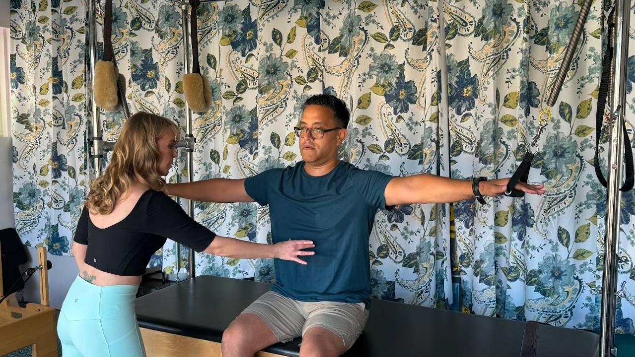 Pilates exercise for lower back pain