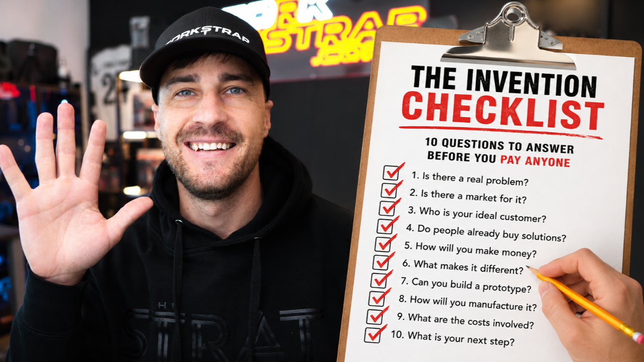 Inventor Checklist By Grant Martin of the Invent With Me Podcast