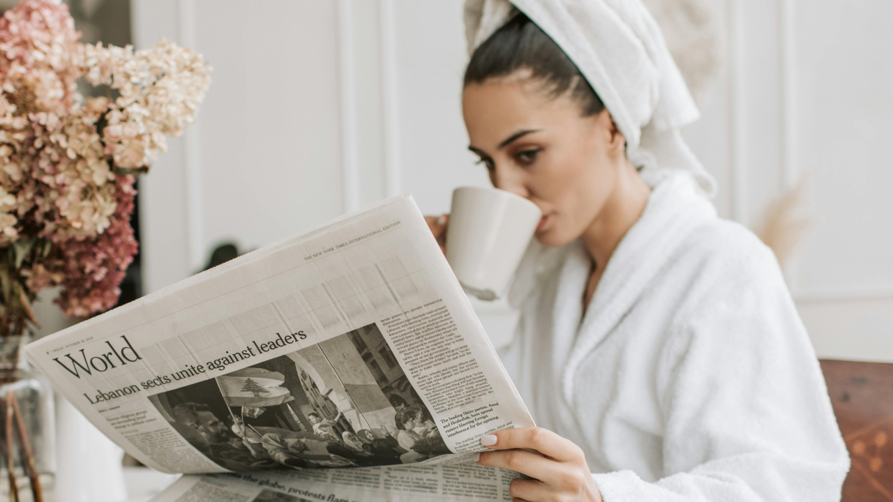 fall morning routine