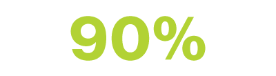 90%
