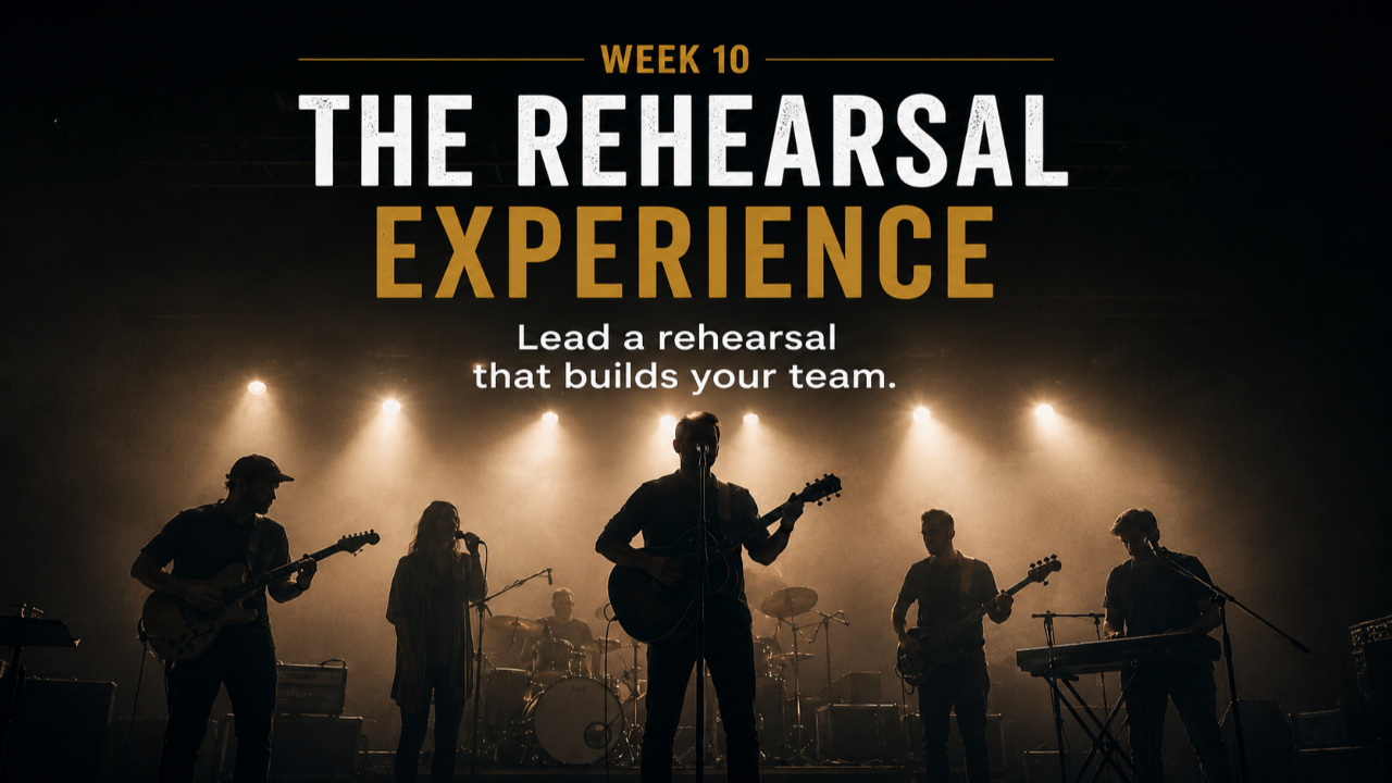 What Prepared Means for Every Worship Team Member - Brent F. Gibson