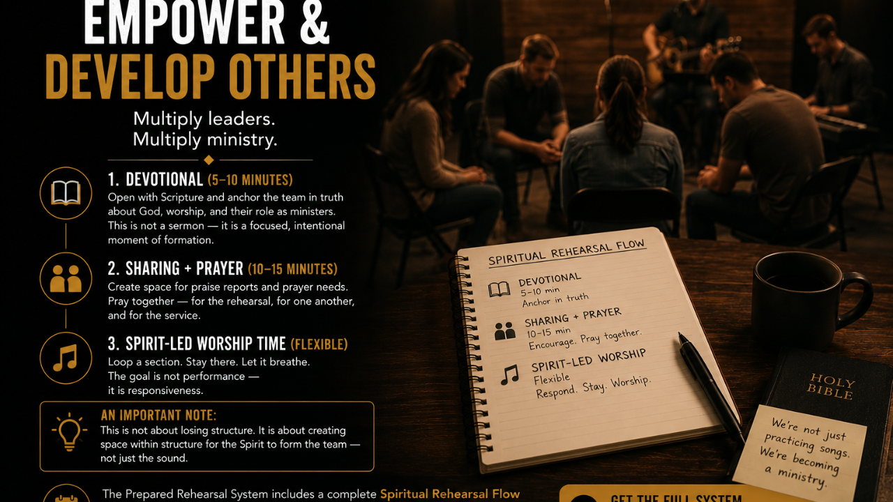 The Rehearsal Element Most Worship Leaders Skip - Brent F. Gibson