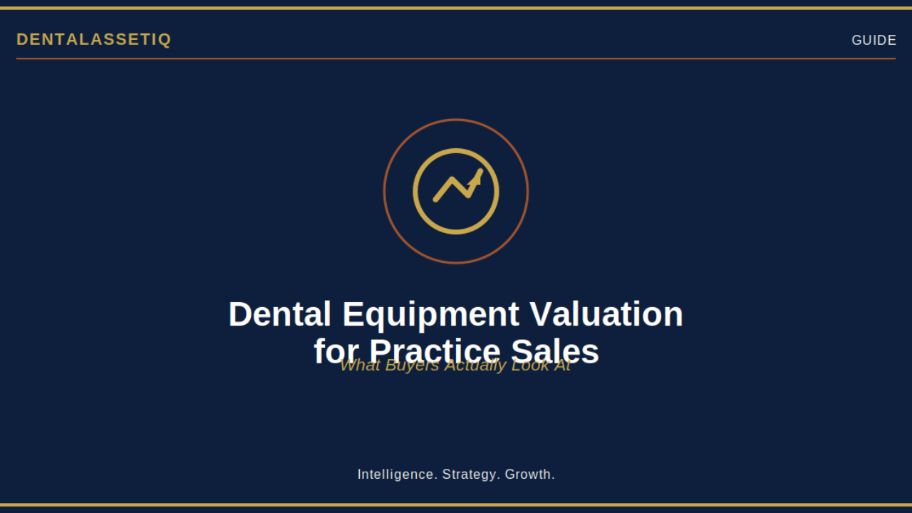 Dental Equipment Valuation for Practice Sales