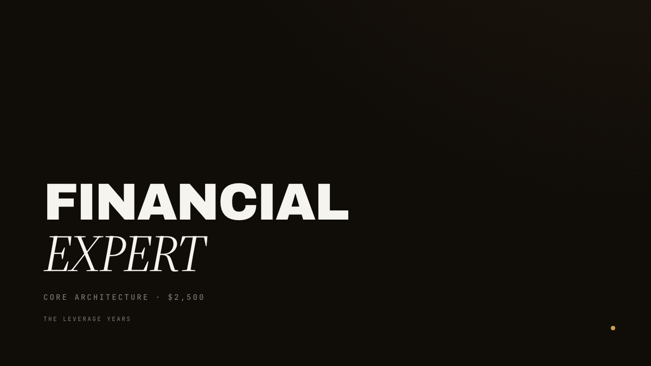 Sovereign Executive: Financial Expert