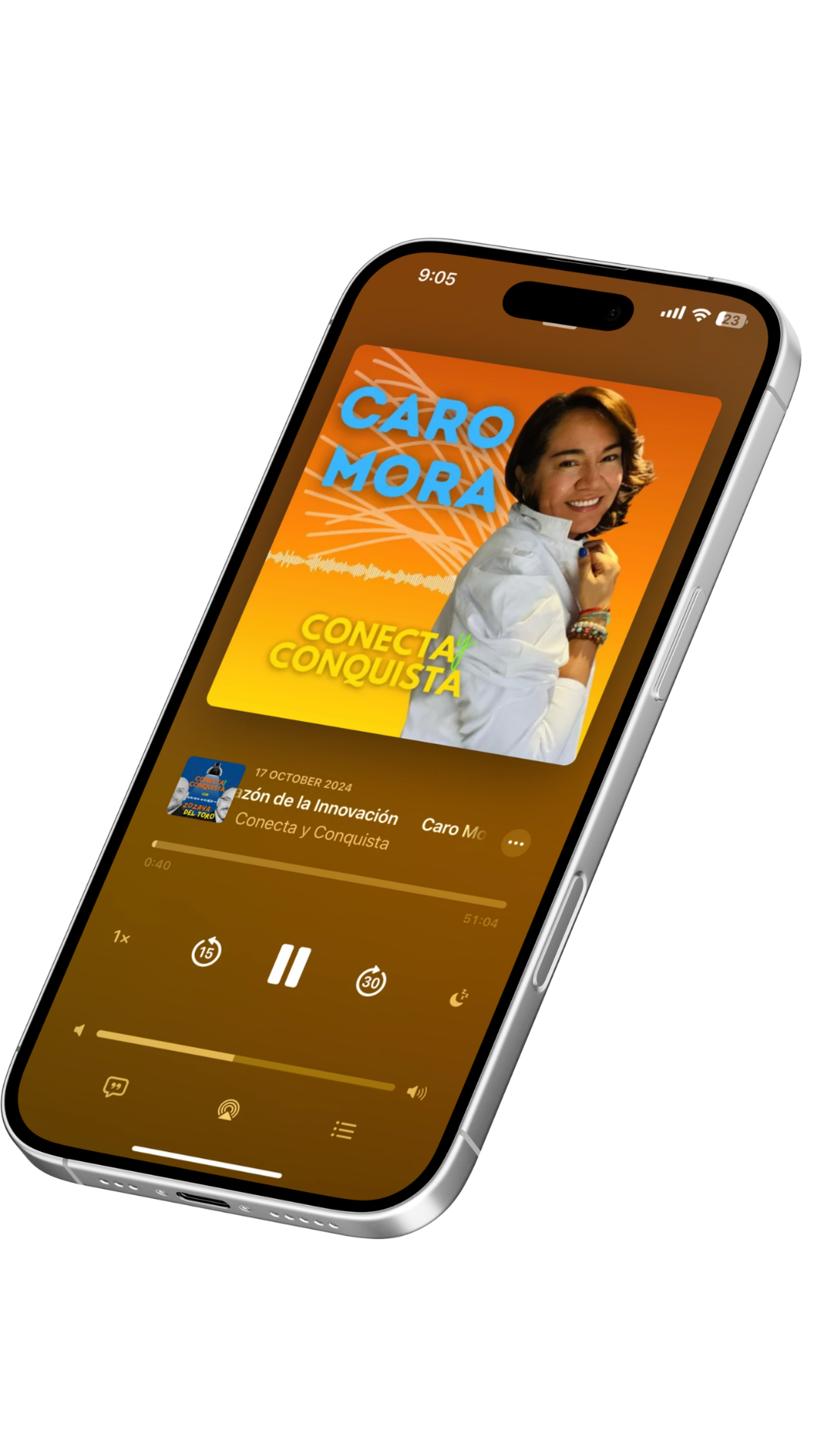 Reproductor de Conecta y Conquista