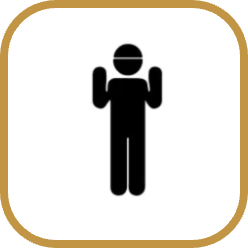 Takbir, standing