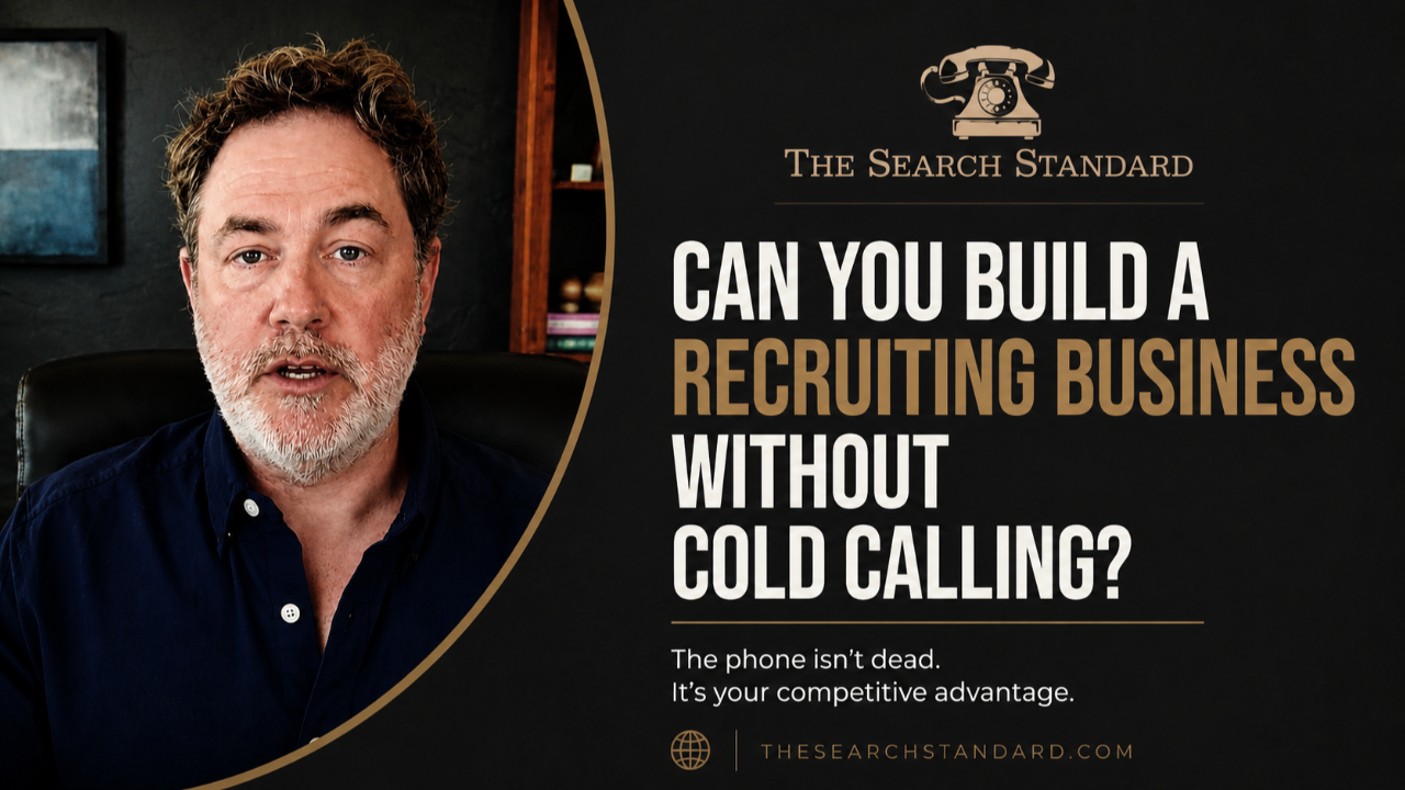 Can You Build a Recruiting Business Without Cold Calling? The Search Standard