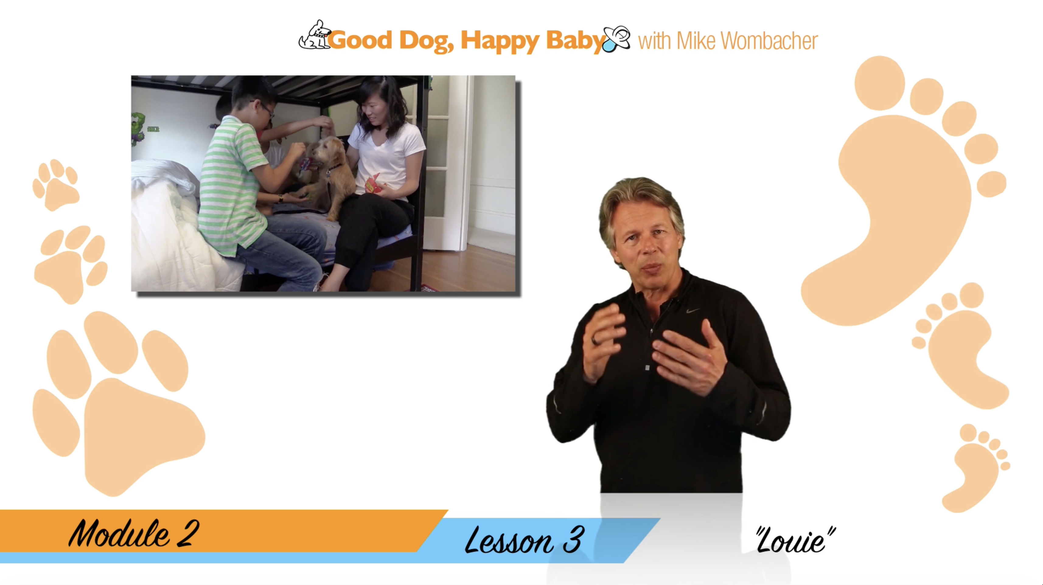 Good Dog, Happy Baby Module 2 course screenshot