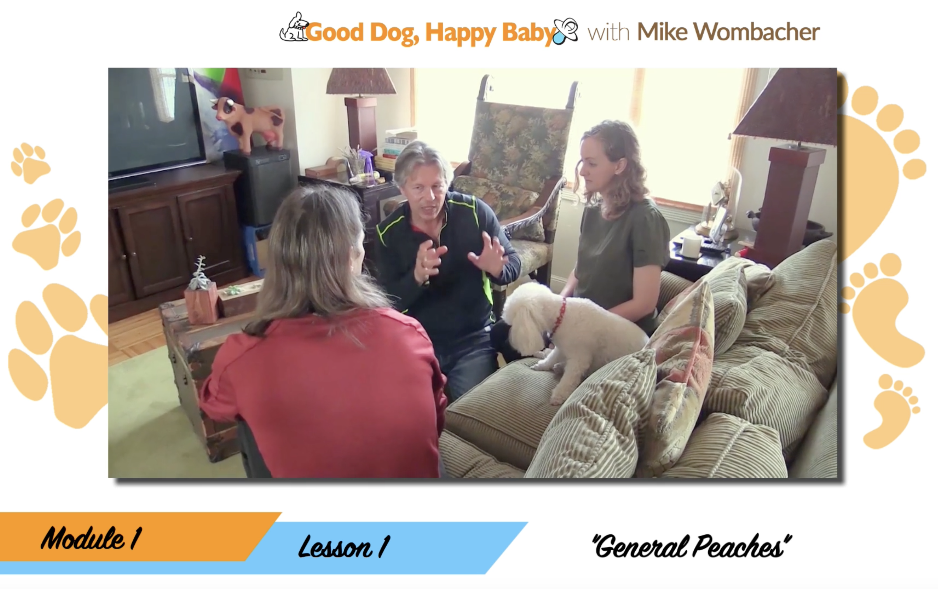 Good Dog, Happy Baby Module 1 course screenshot