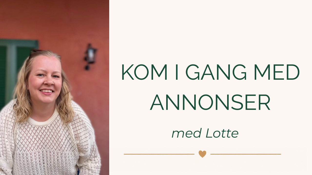 Kom i gang med annonser