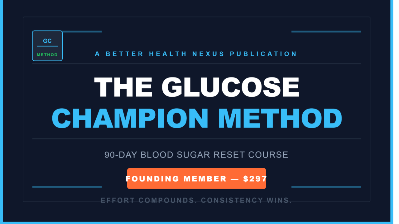 The Glucose Champion Method Course