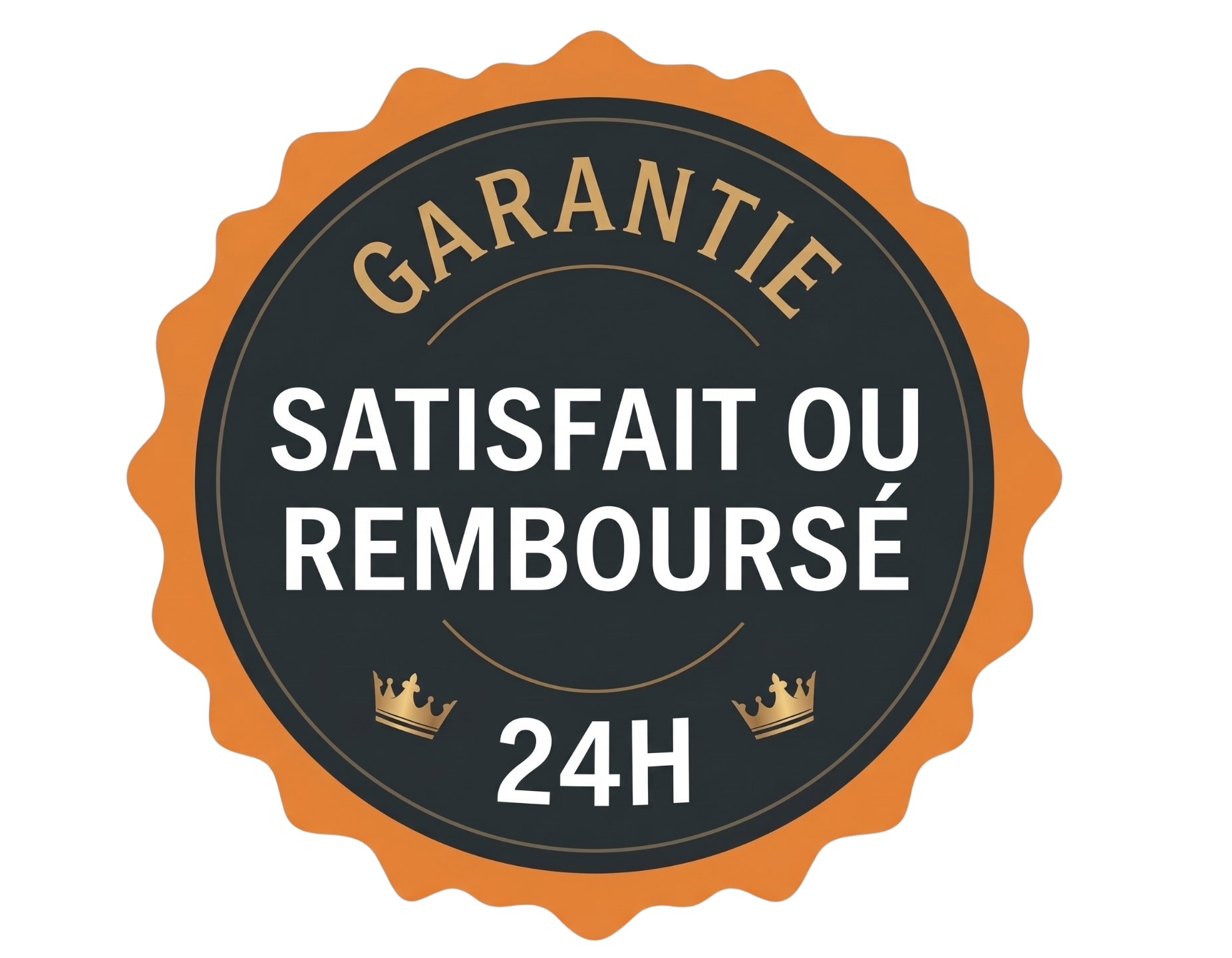 Garantie satisfait ou remboursé, 24 heures