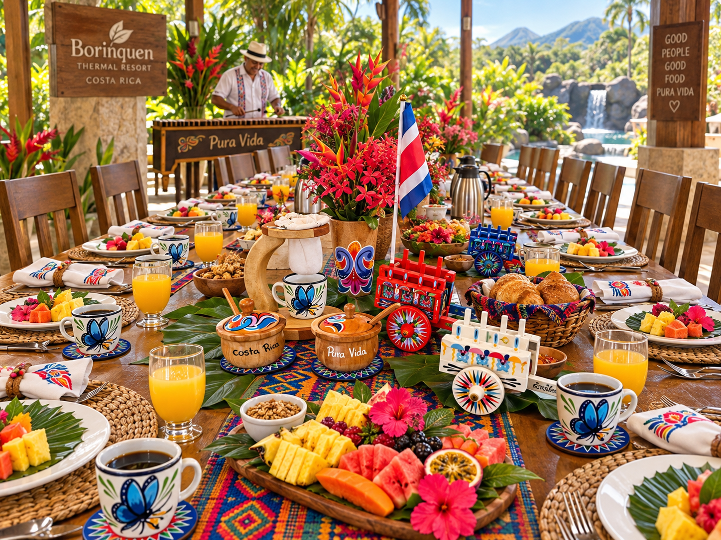 Preview of the Rooted Reset™ Costa Rican breakfast experience at Borinquen