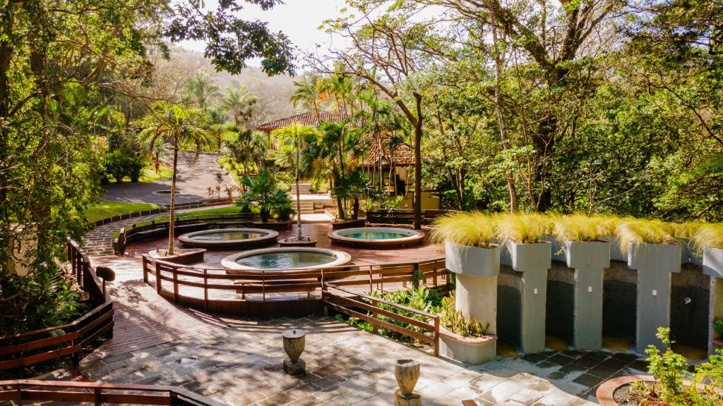 Thermal pools at Borinquen Thermal Resort