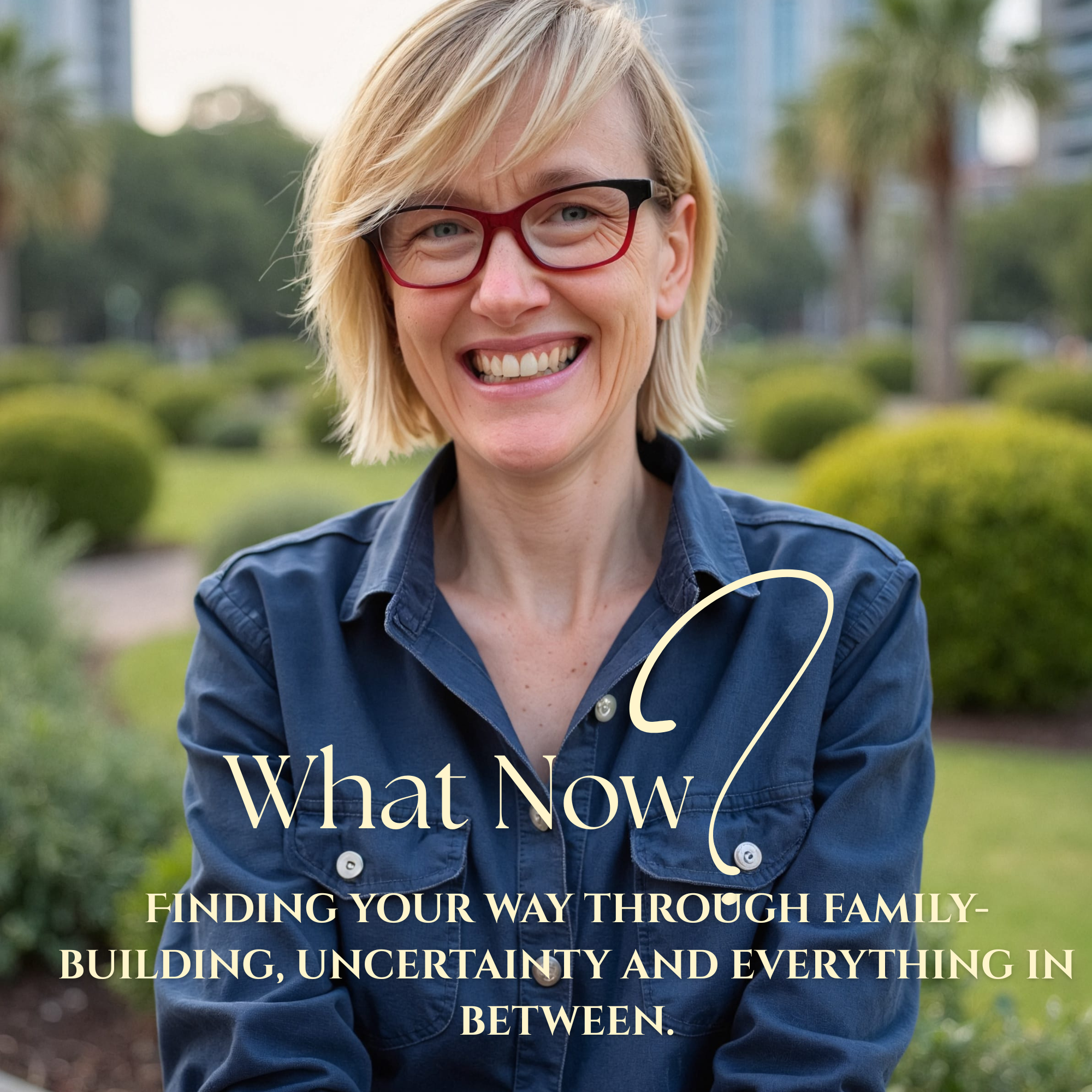 What Now podcast artwork for Meg Robins Coaching