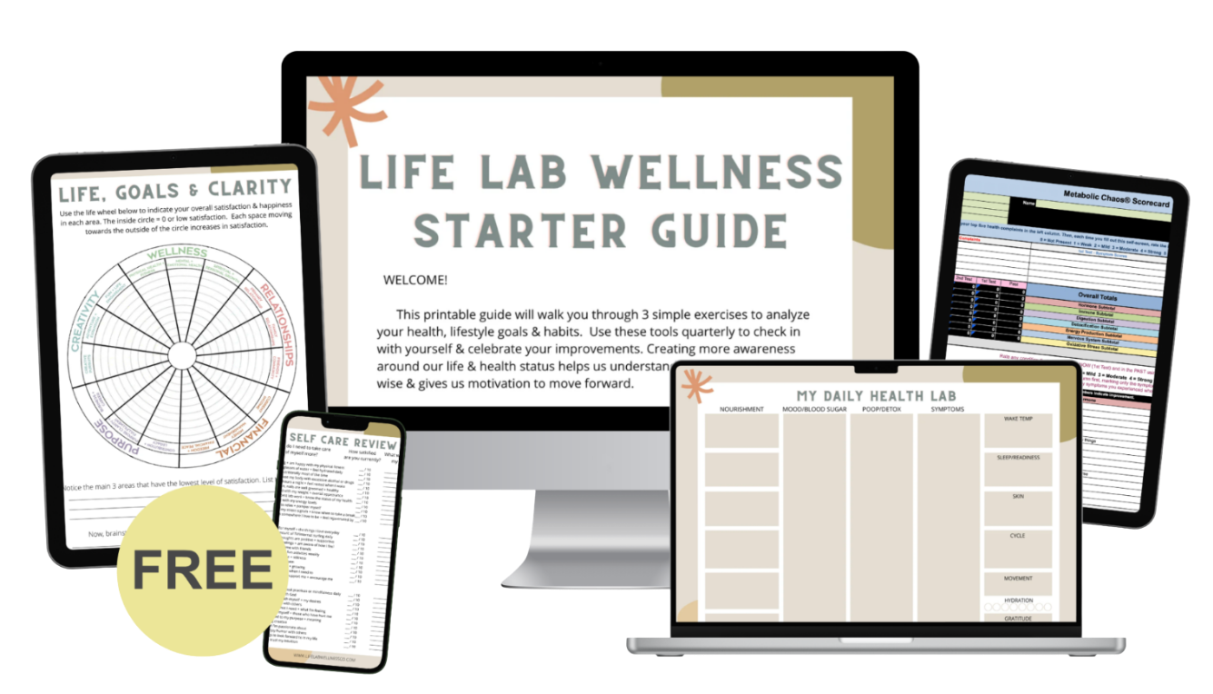 Life LAB Starter Guide for holistic health and wellness