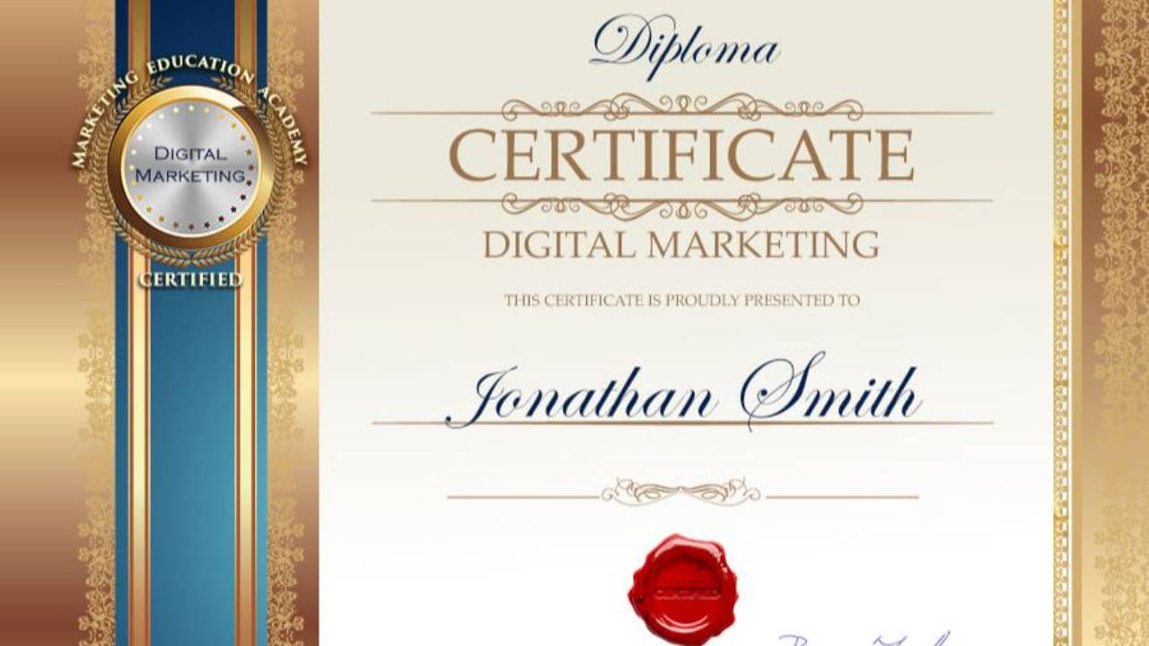 digital marketing certificate