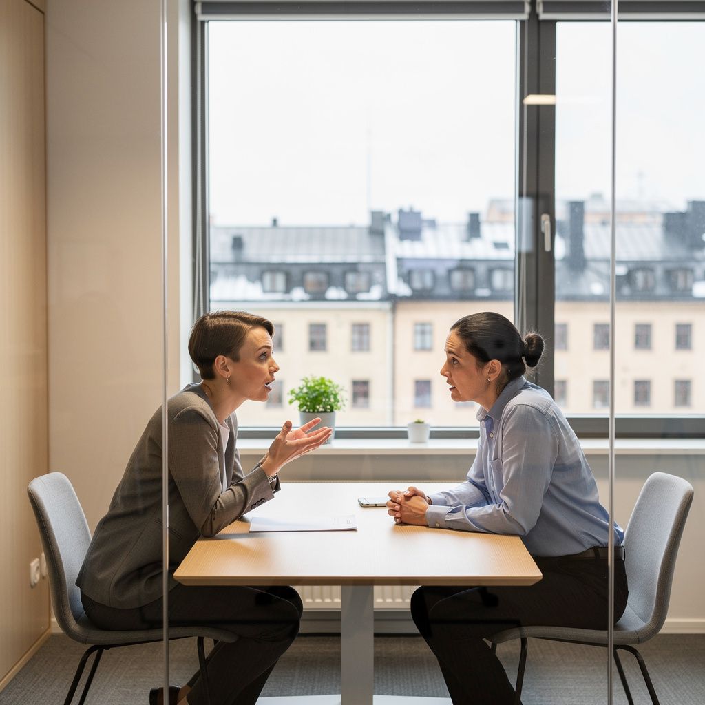 Vaikea keskustelu ajoissa