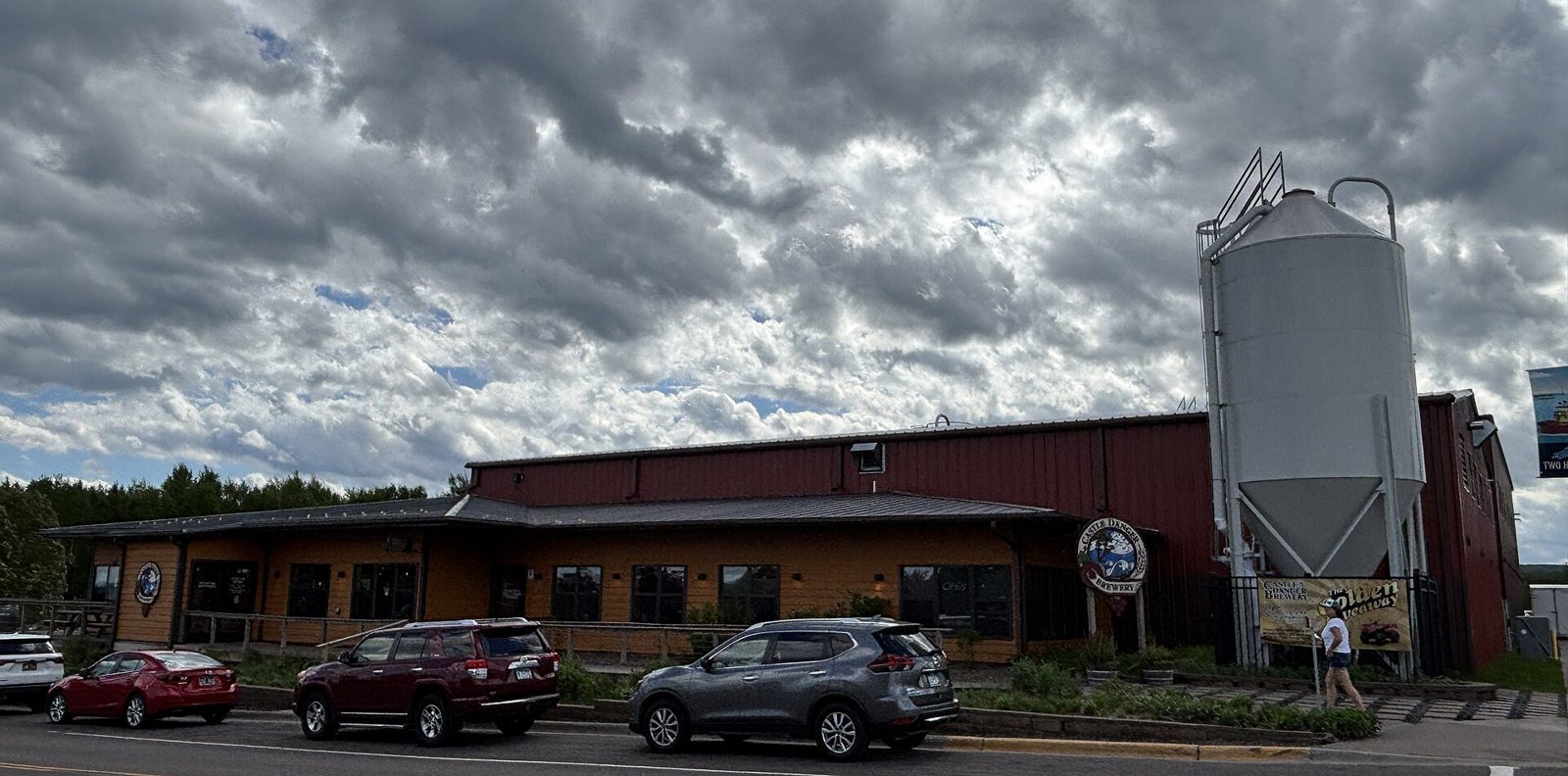 Castle Danger Brewery exterior, Two Harbors