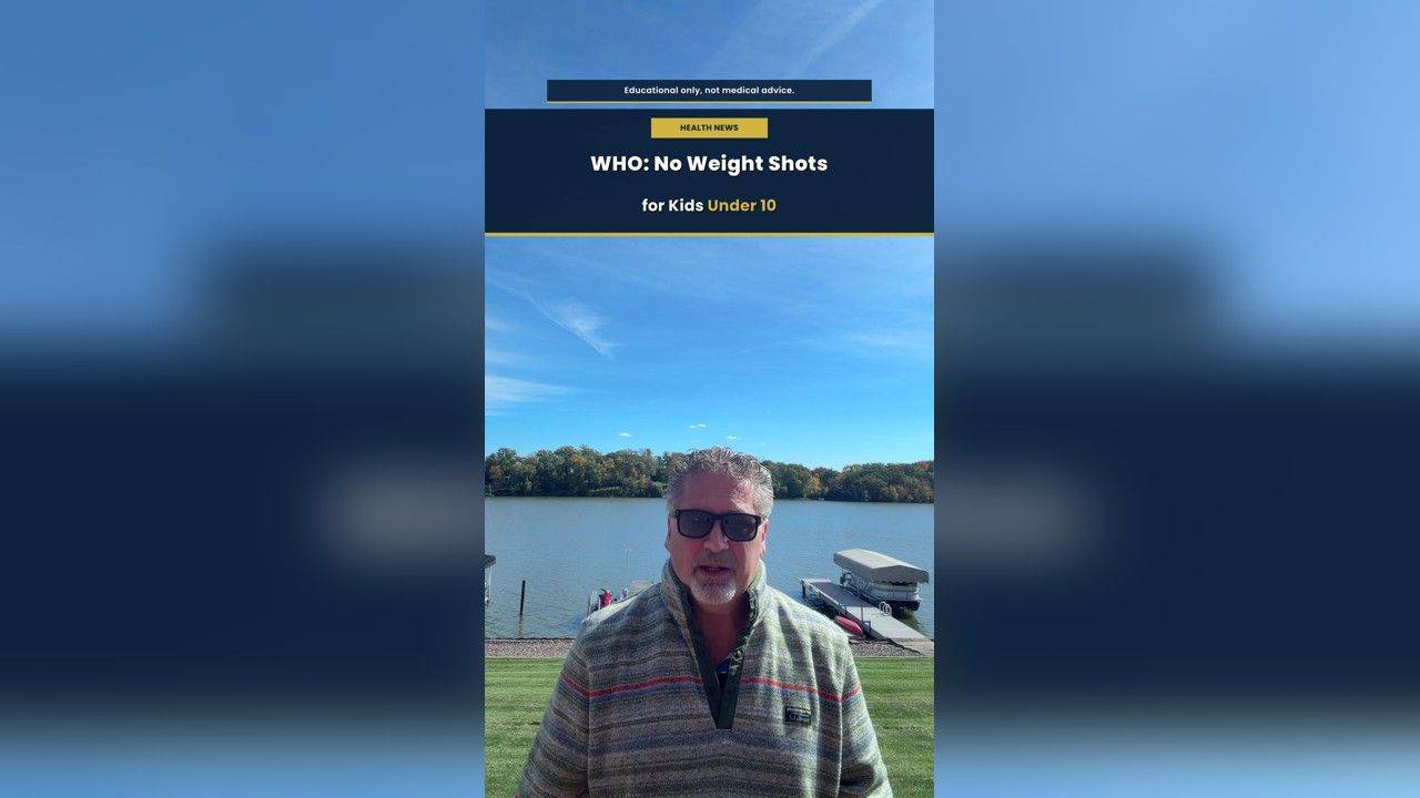 Dr. Jocko: WHO says no to weight management shots for kids under 10