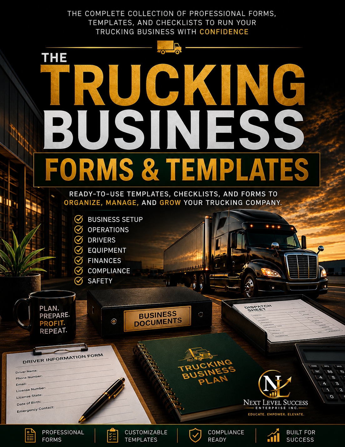 Book Five The Trucking Business Forms and Templates cover