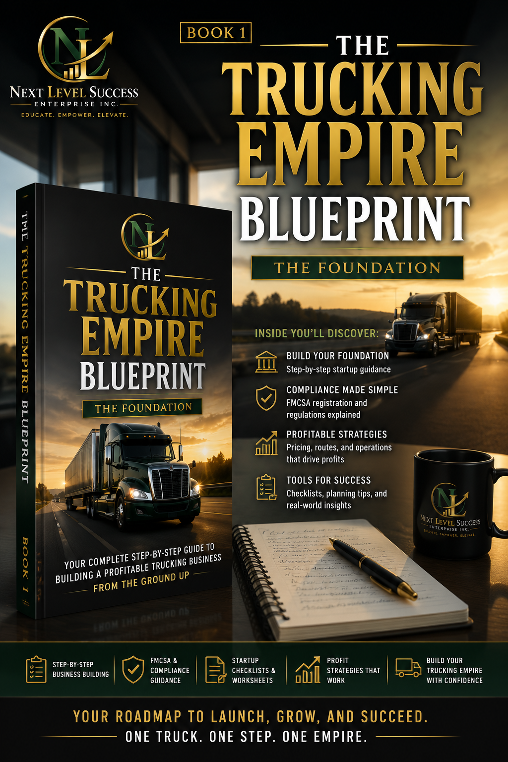 Book 1 The Trucking Empire Blueprint cover