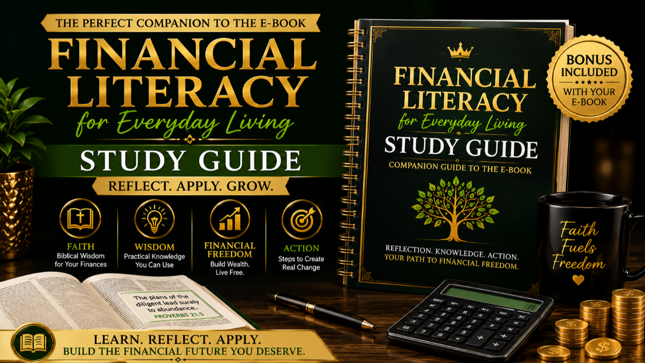 Financial Literacy Study Guide and Workbook cover