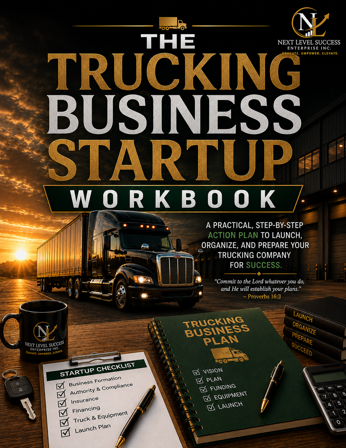 Book Two The Trucking Business Startup Workbook cover