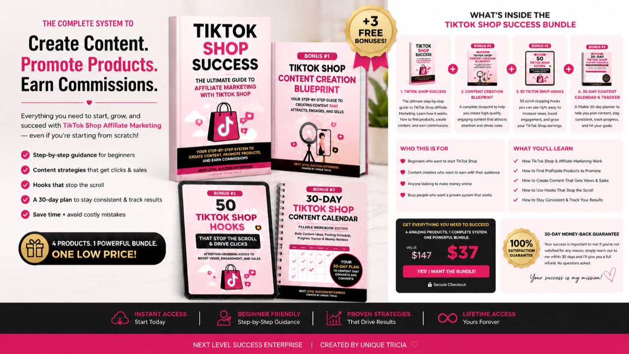 The Completed Guide to TikTok Shop Success