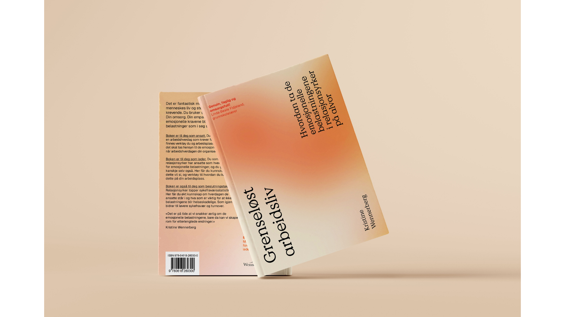 Bokcover Grenseløst arbeidsliv av Kristine Wennerberg