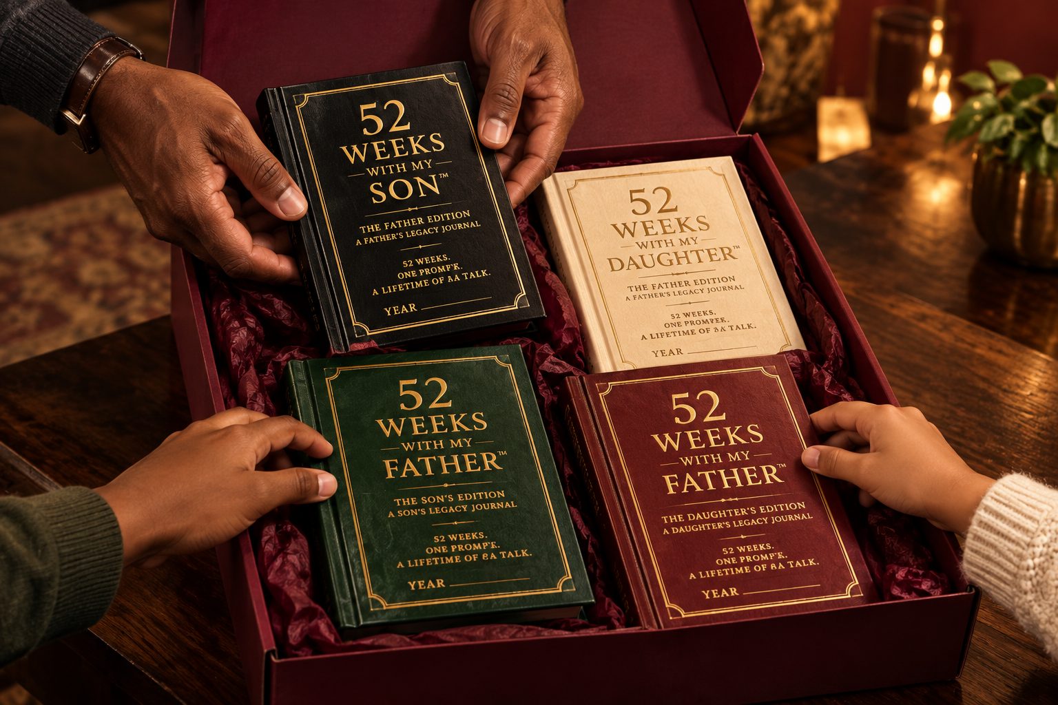 Four Legacy journals, one family