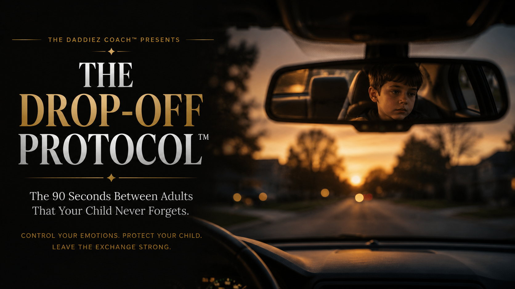 The Drop-Off Protocol — The Daddiez Coach
