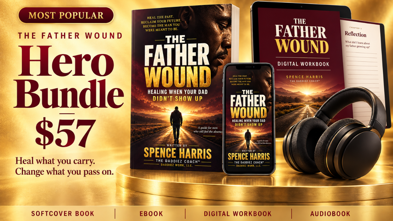 The Father Wound Hero Bundle — book, digital workbook and audiobook