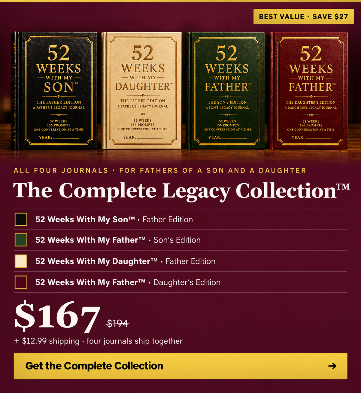 The Complete Legacy Collection: all four journals