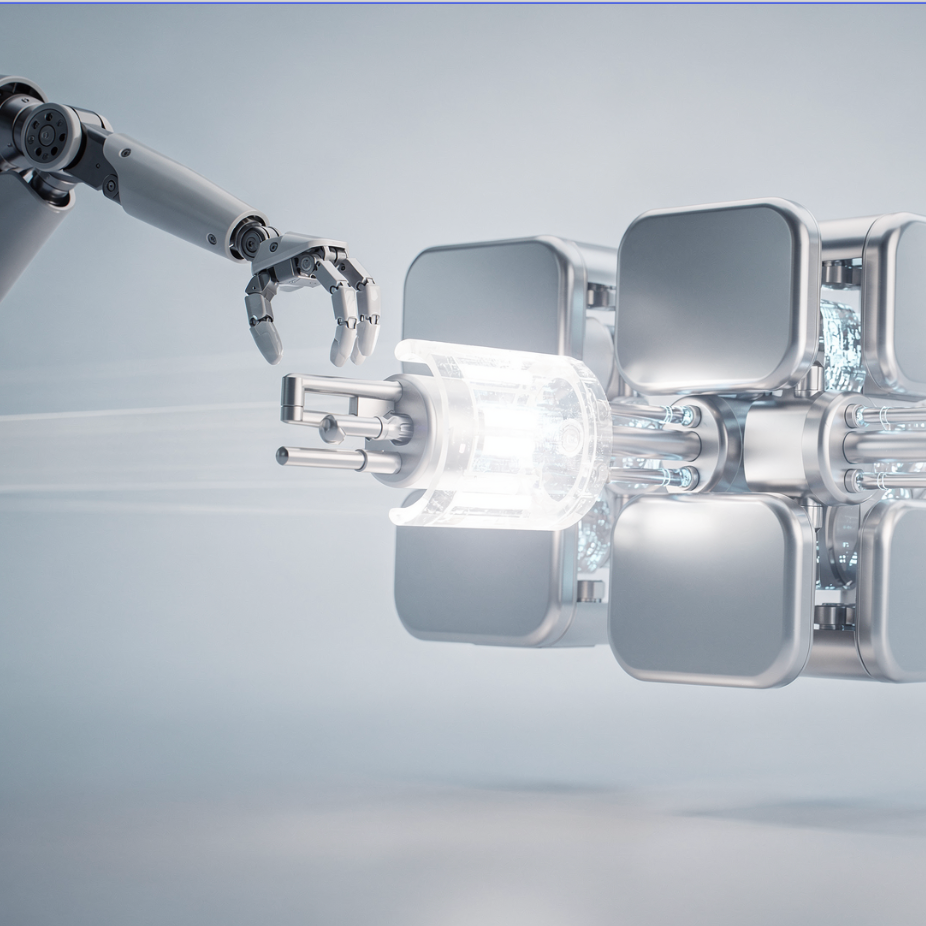 Robotic arm. reaching for automation
