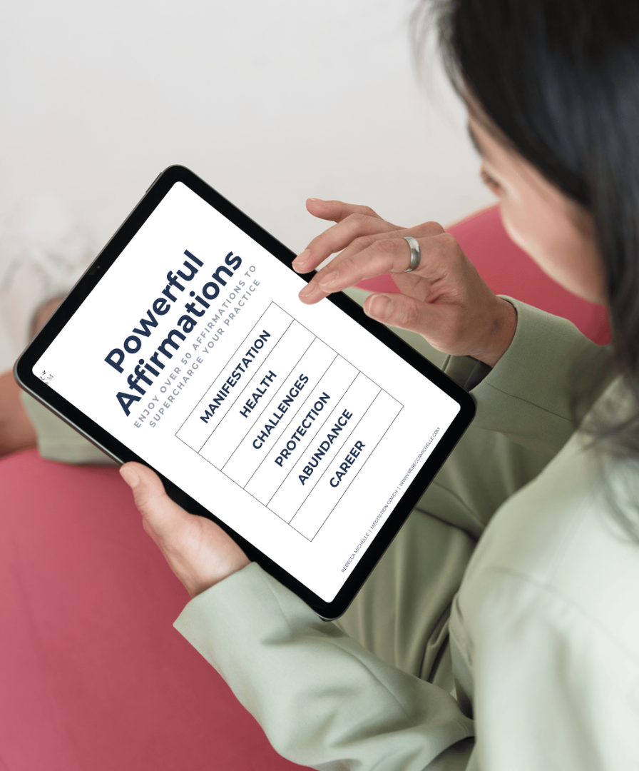meditation affirmations for the better meditation method course